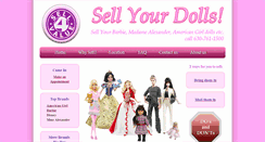 Desktop Screenshot of dolls.sell4value.com
